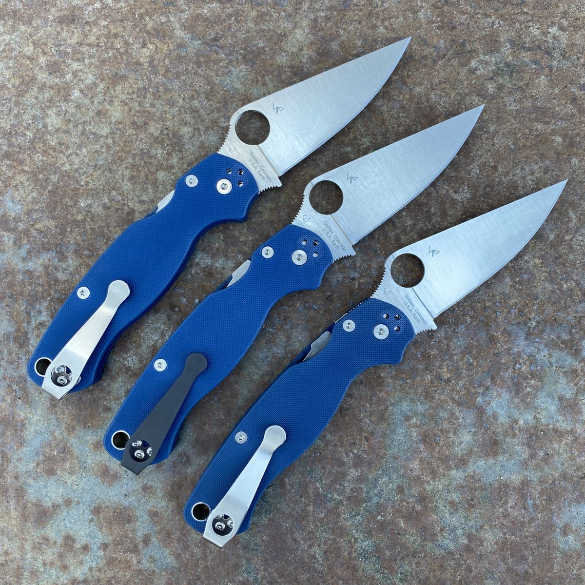 Cheapest 1x Replacement Pocket Clip • 3D Plain Titanium • EDC Folding Knife Upgrades • Works On Spyderco Paramilitary 2 • More Listed